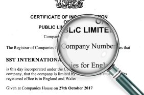 Company Registration Number nel Regno Unito